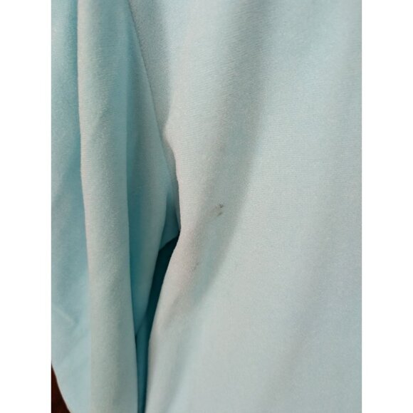 Vintage Vanity Fair XXL Light Blue Robe With Quilted Collar - Picture 7 of 11